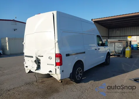 2020 Nissan Nv Cargo Nv2500 Hd Sv High Roof V8 from USA, damaged, VIN 1N6AF0LYXLN805416